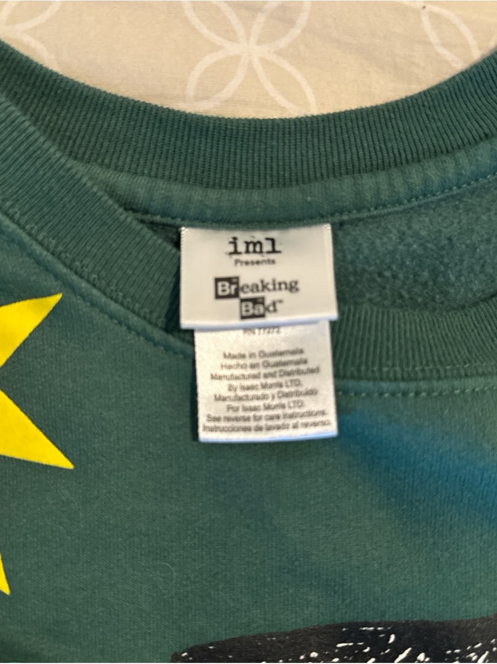 Breaking Bad Graphic Crewneck Sweatshirt - Green - Picture 3 of 3